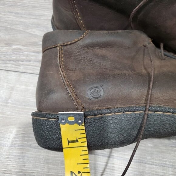 Born Henrik Mens Chukka Ankle Boots Brown Leather Lace Up Sz 9/40.5 - Picture 15 of 16